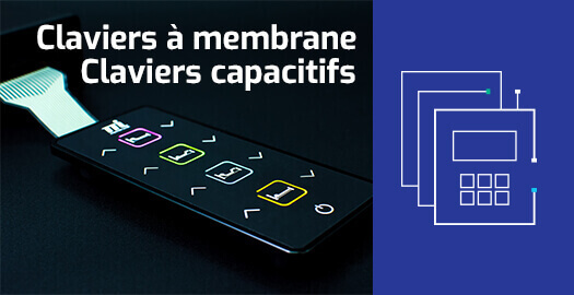 Clavier a membrane capacitifs - Memtronik