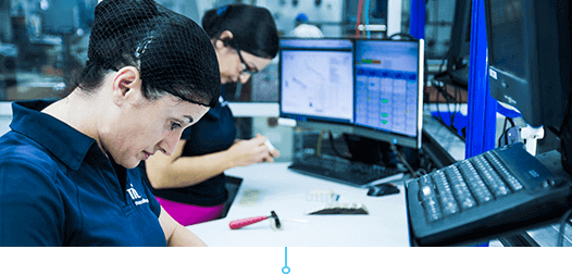 Our nimble-fingered assemblers - Memtronik